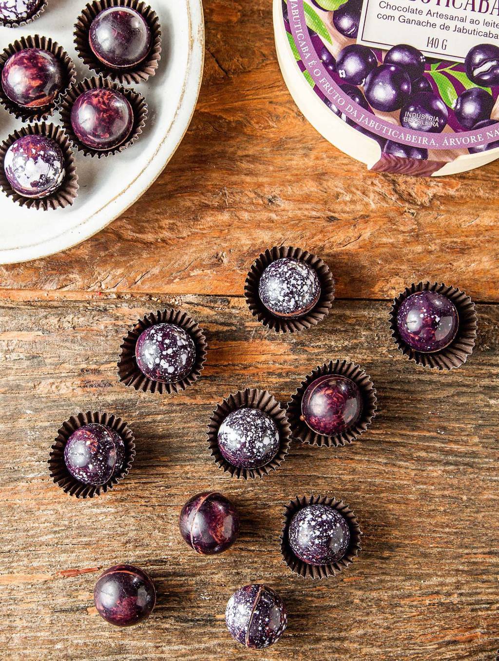 Bombons de jabuticaba da Gallette Chocolates