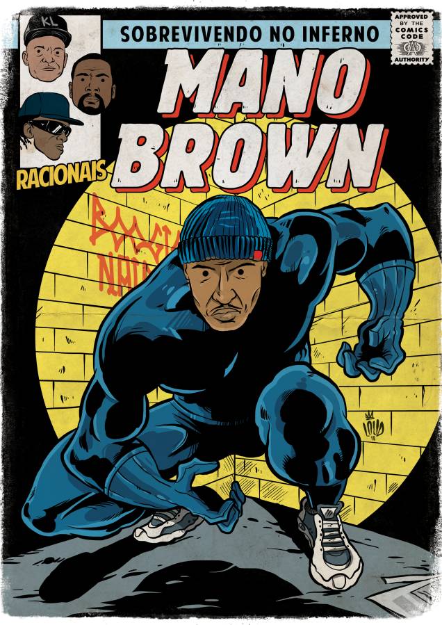 Líder dos Racionais MC's, Mano Brown encarnou T'Challa, o Pantera Negra, Rei de Wakanda