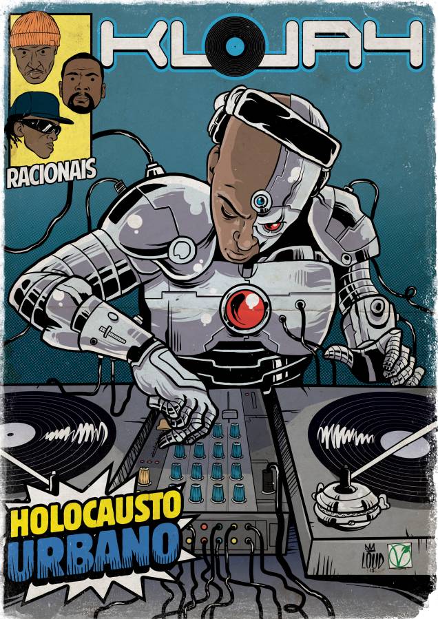 Membro dos Racionais MC's e mestre na arte dos toca-discos, DJ KL Jay se tornou Ciborgue, meio homem, meio máquina