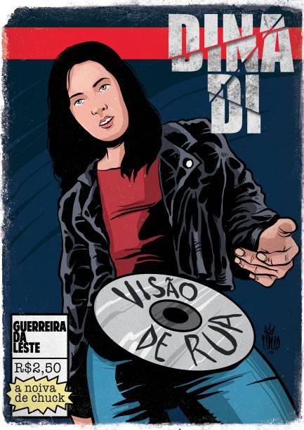 Vocalista do grupo Visão de Rua, Dina Di faleceu em 2010 e foi homenageada com o papel da heróina Jessica Jones