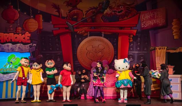 Turma da Mônica e Hello Kitty em O Poder da Amizade Turma da Mônica e Hello Kitty em O Poder da Amizade
