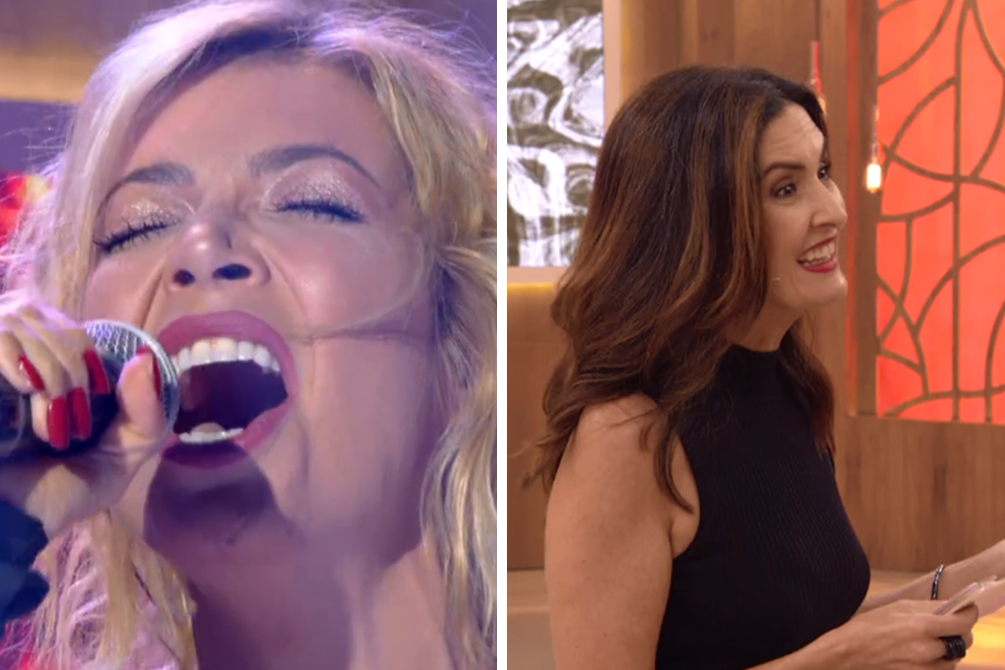 Luiza Possi divide opiniões com participação no Encontro com Fátima