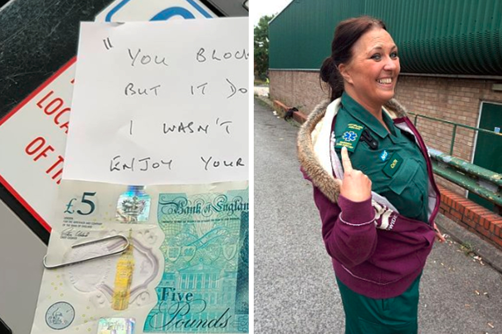 Médicas são surpreendidas por bilhete após bloquearem entrada de casa