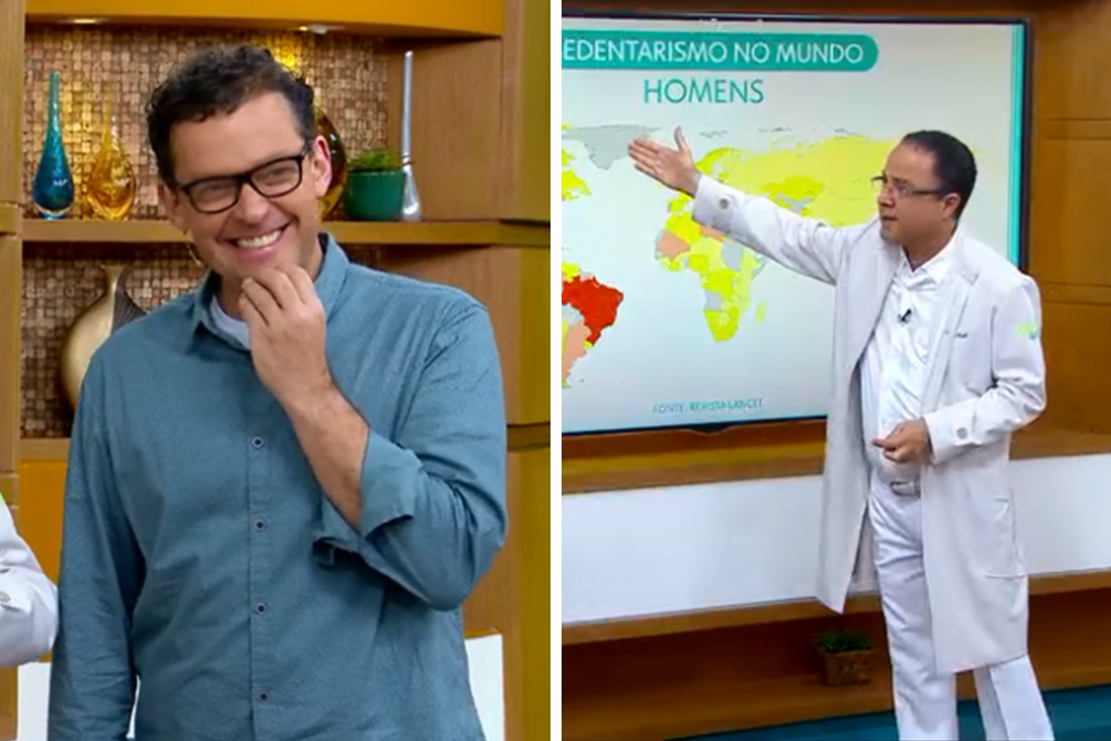 Médico comete gafe ao vivo no Bem Estar desta terça (2)