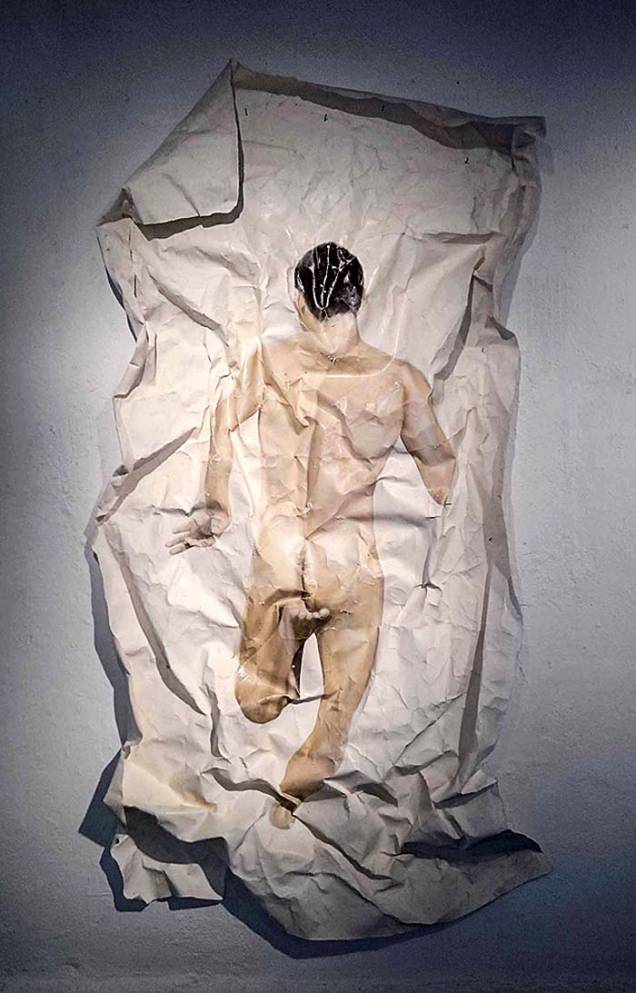 Homem em fuga: um dos trabalhos de Francisco Hurtz exibido na Verve