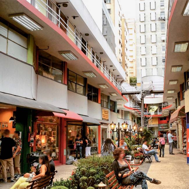 Galeria na Augusta é modelo a ser seguido por novos empreendimentos