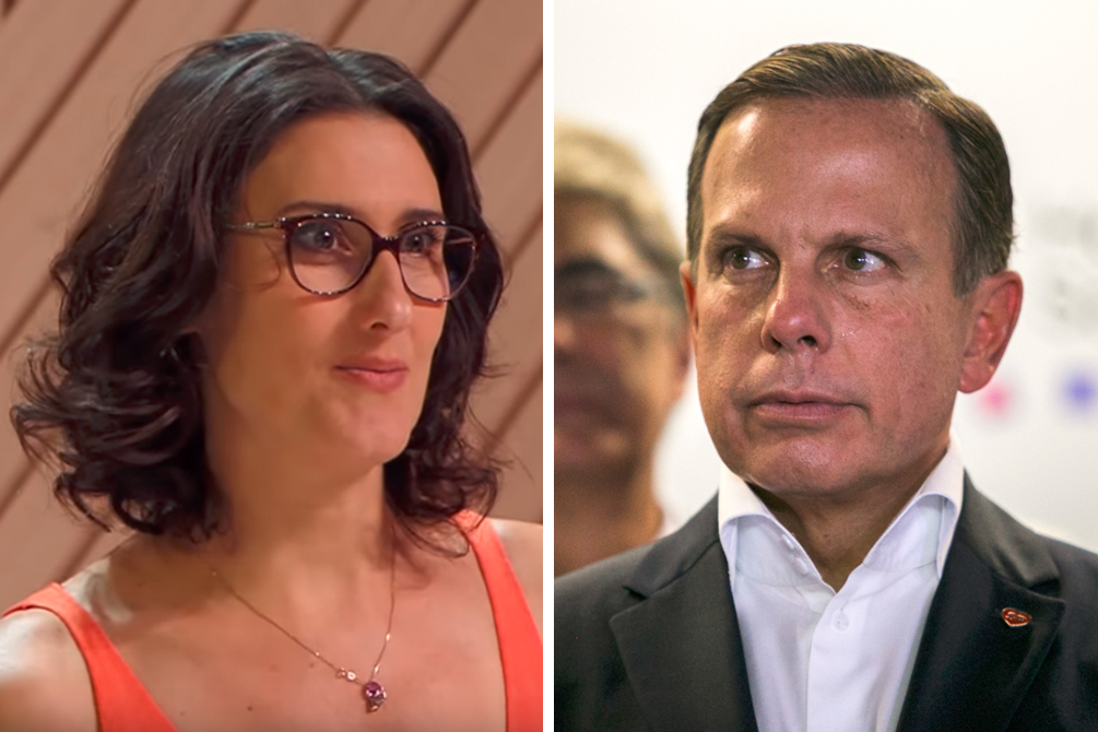 Paola Carosella desabafa após questionar João Doria na internet
