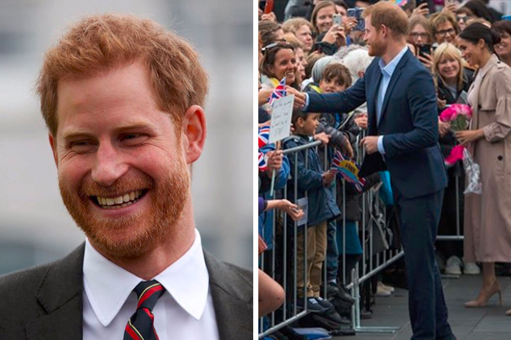 Príncipe Harry quebra protocolo real por menino de 6 anos que perdeu a mãe