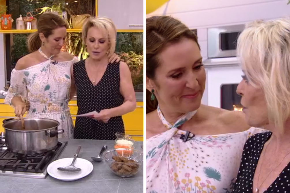 Renata Capucci protagoniza climão com Ana Maria Braga no Mais Você