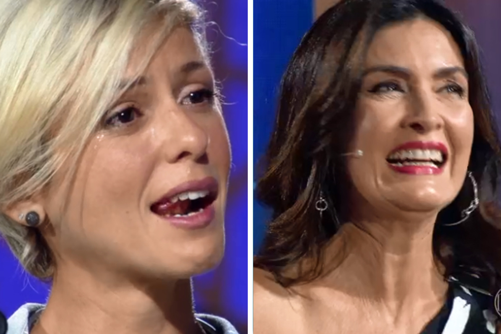 Fátima Bernardes vai às lágrimas com homenagem no Encontro