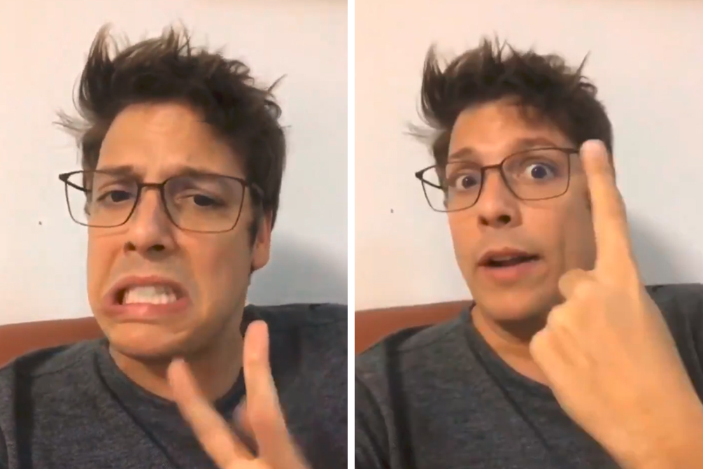 Fábio Porchat só queria fazer o voo São Paulo-Rio, mas foi parar em Maceió