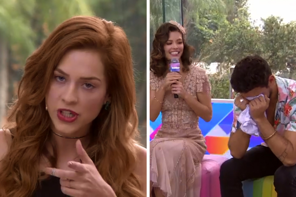 Sophia Abrahão coloca João Vicente e Vitória Strada em saia justa