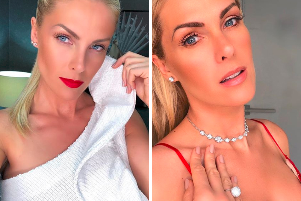 Ana Hickmann dá presentão no amigo secreto da Record, mas ganha pedra