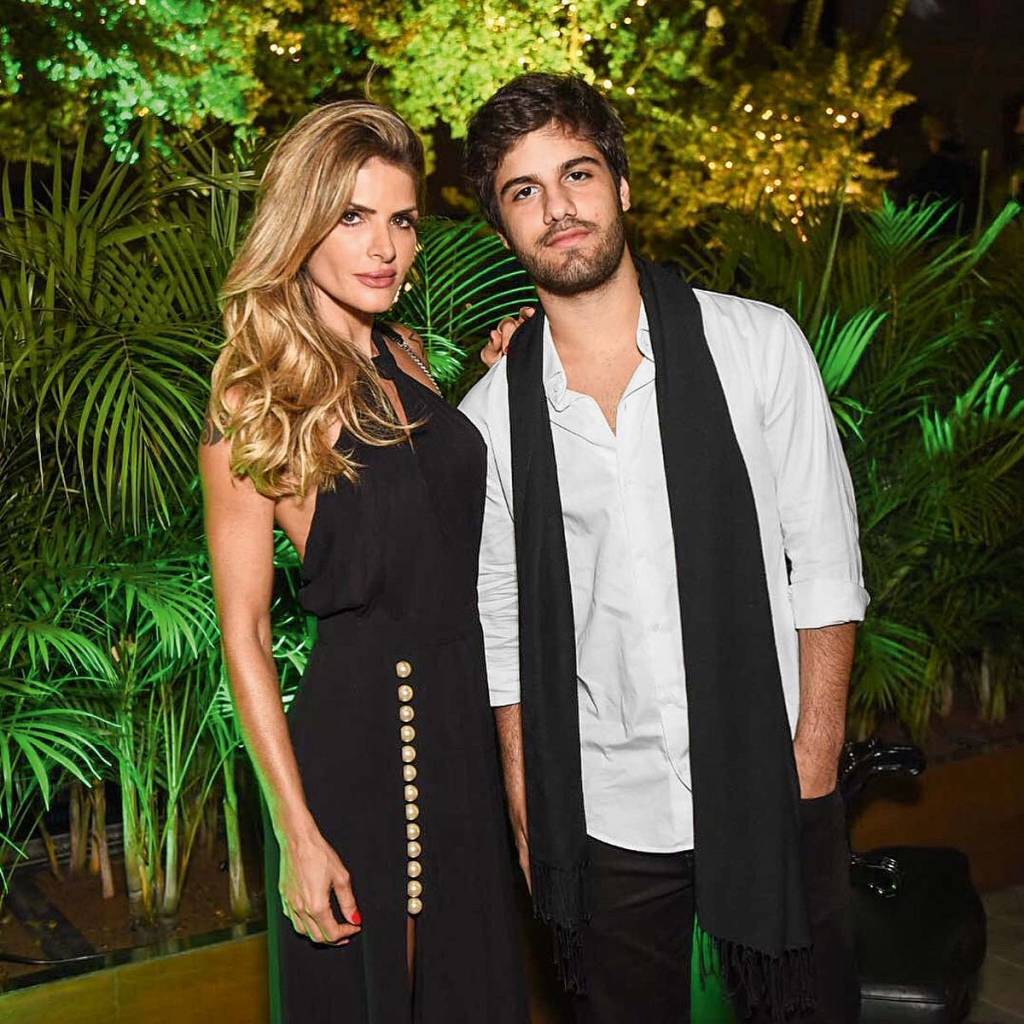 Carol Magalhães e Luiz Eduardo Magalhães Guinle Carol Magalhães e Luiz Eduardo Magalhães Guinle