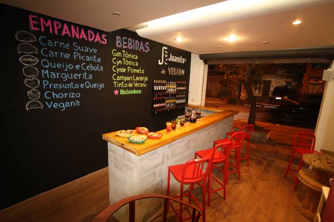 Juanito's Empanadas abre loja temporária em Pinheiros