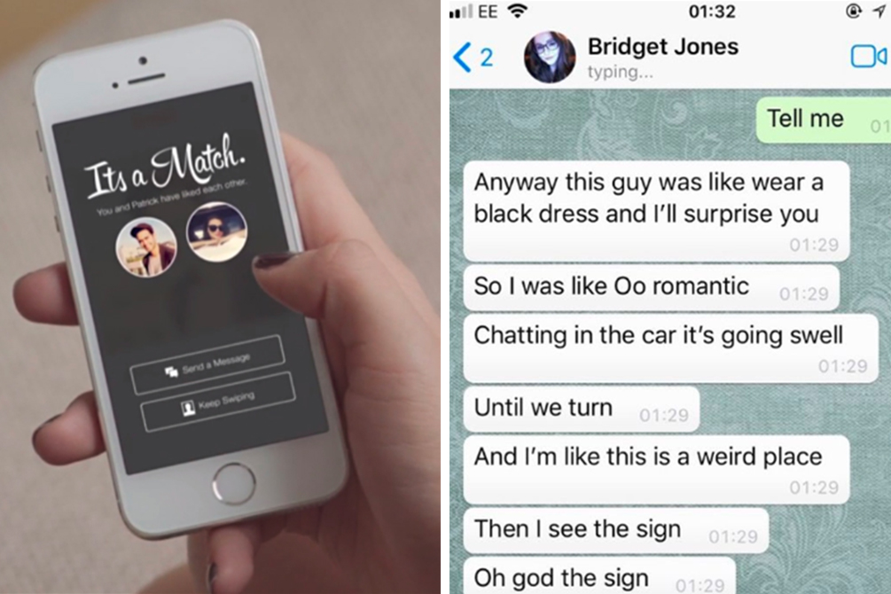 Jovem tem surpresa desagradável em encontro com rapaz do Tinder