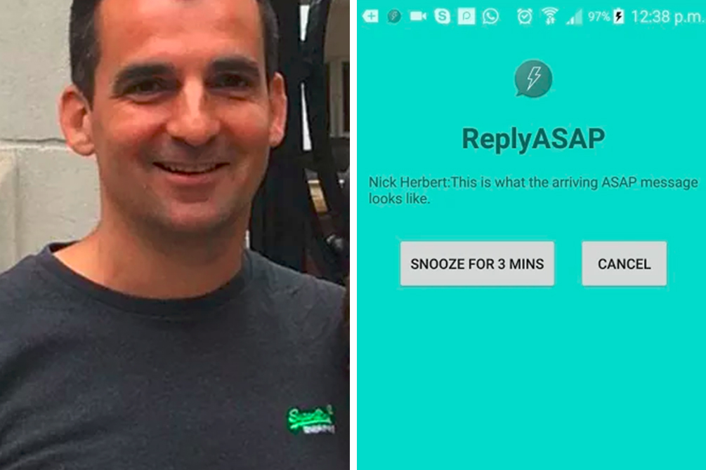 Pai inventa aplicativo que “obriga” adolescentes a ligarem para os pais