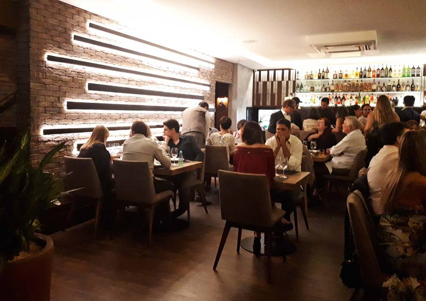 Ambiente: primeira filial paulista do restaurante curitibano, seis vezes premiado pelo VEJA COMER & BEBER local