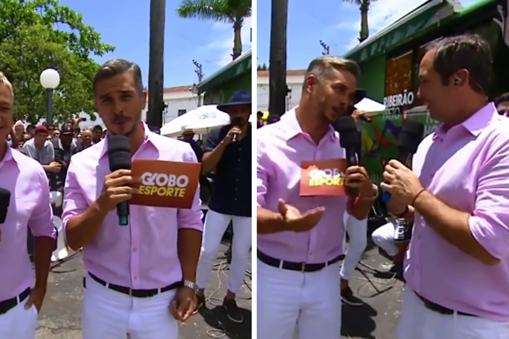 Globo Esporte tenta surpreender Caio Ribeiro, mas divide opiniões na web