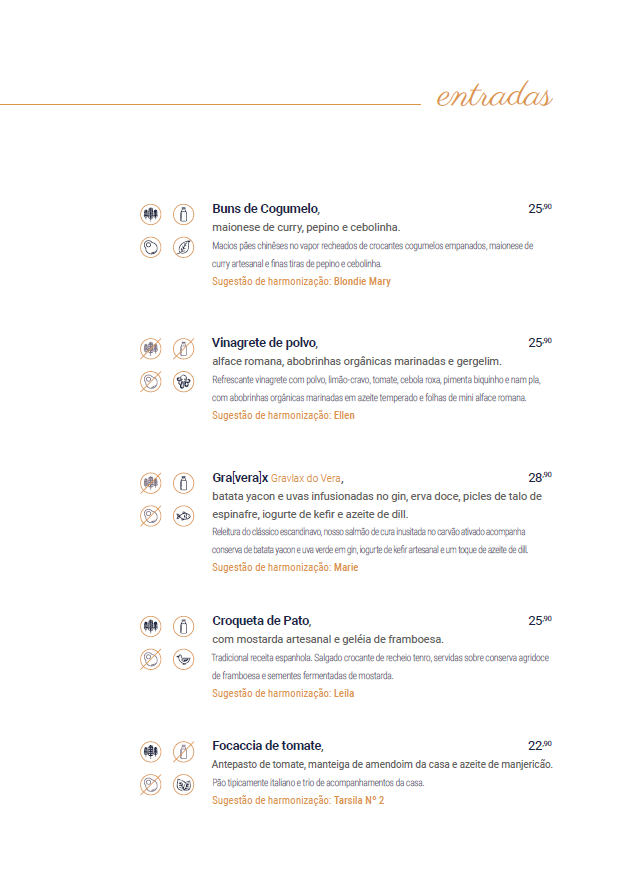 Cardápio V.E.R.A. Cardápio V.E.R.A.