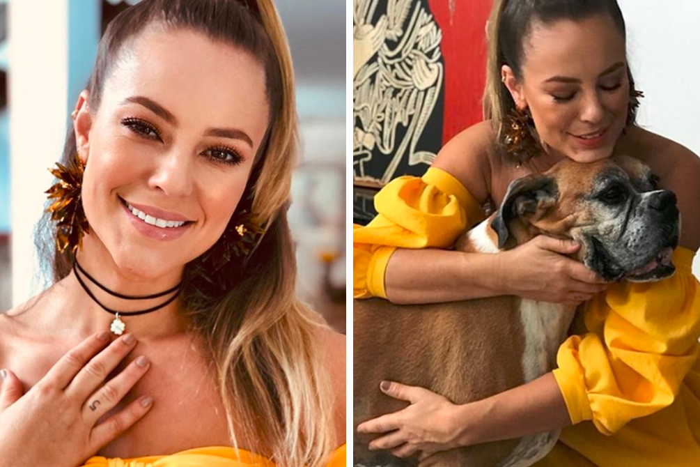 Paolla Oliveira se despede de cachorro de estimação e comove fãs