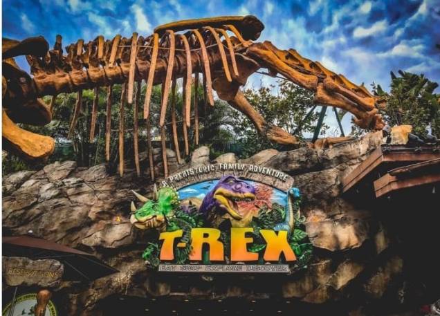 Restaurante temático T-Rex em Orlando, Estados Unidos