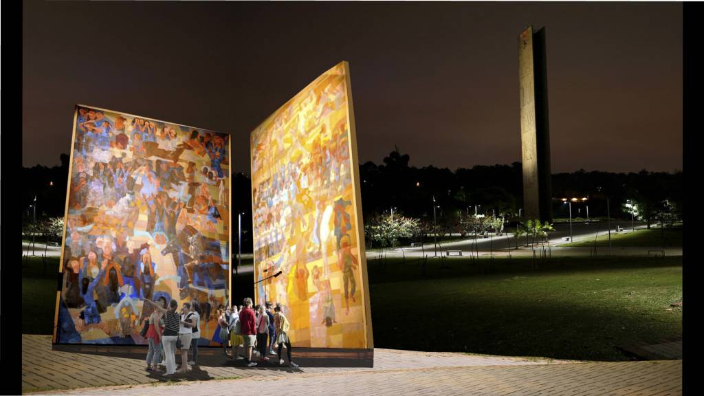 Cidade Universitária terá releitura em mosaico de obra famosa de Portinari