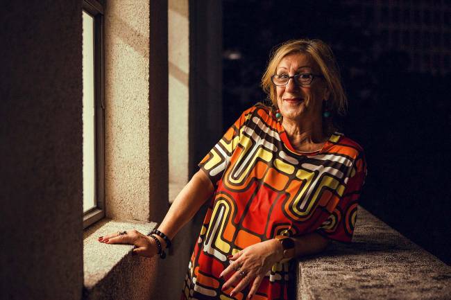 Laerte Laerte se aventura como atriz na série 'Feras'
