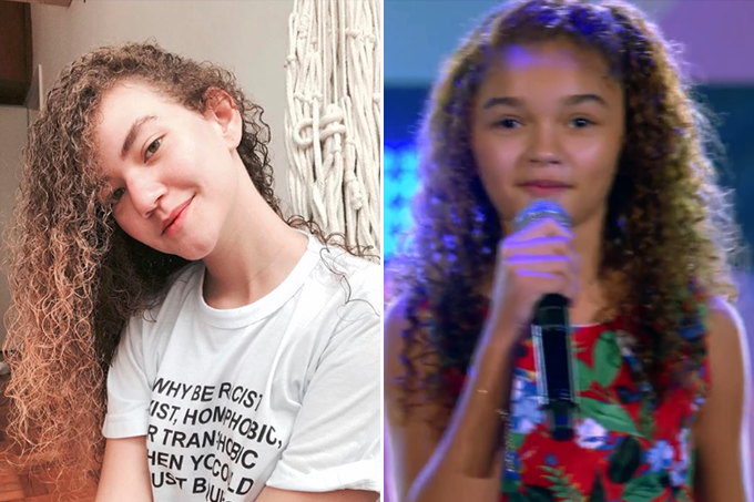 Criança do The Voice chama atenção e é comparada a Vitória (Anavitória)