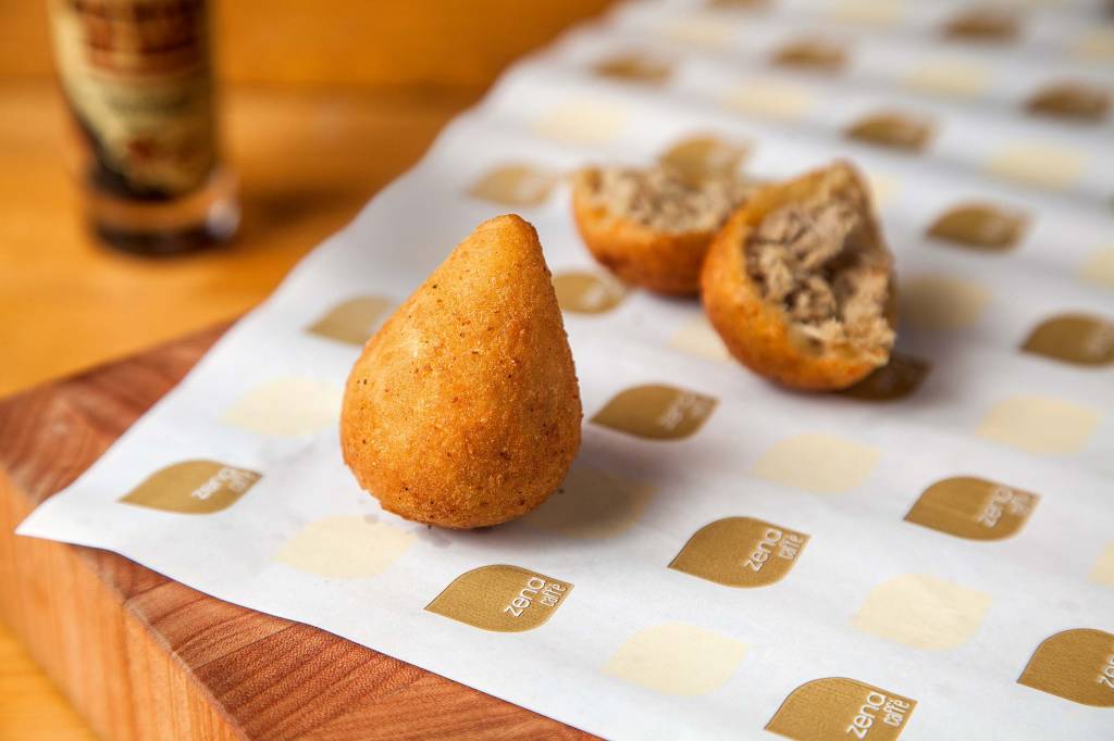 Boas coxinhas para petiscar em restaurantes