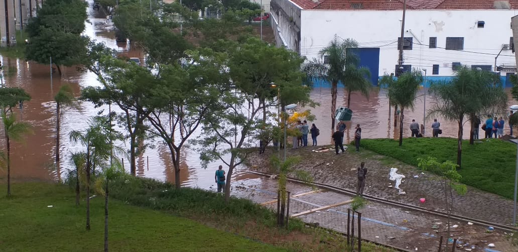 chuva alagamento