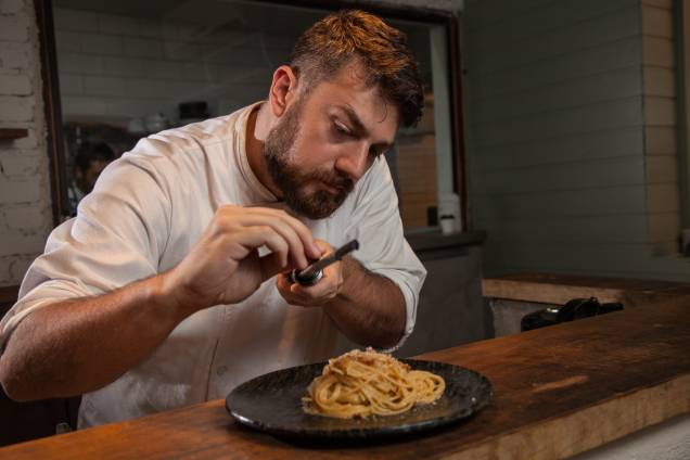 Bruno Alves: chef deixou as chapas do Kod para investir em receitas italianas