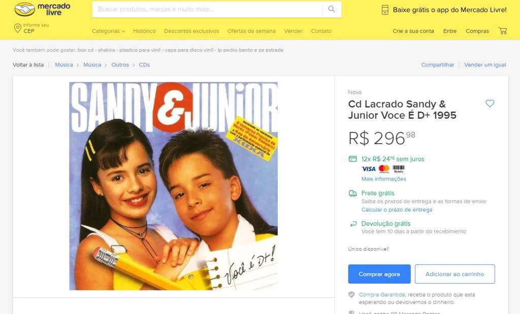 sandy e junior você é dmais sandy e junior você é dmais