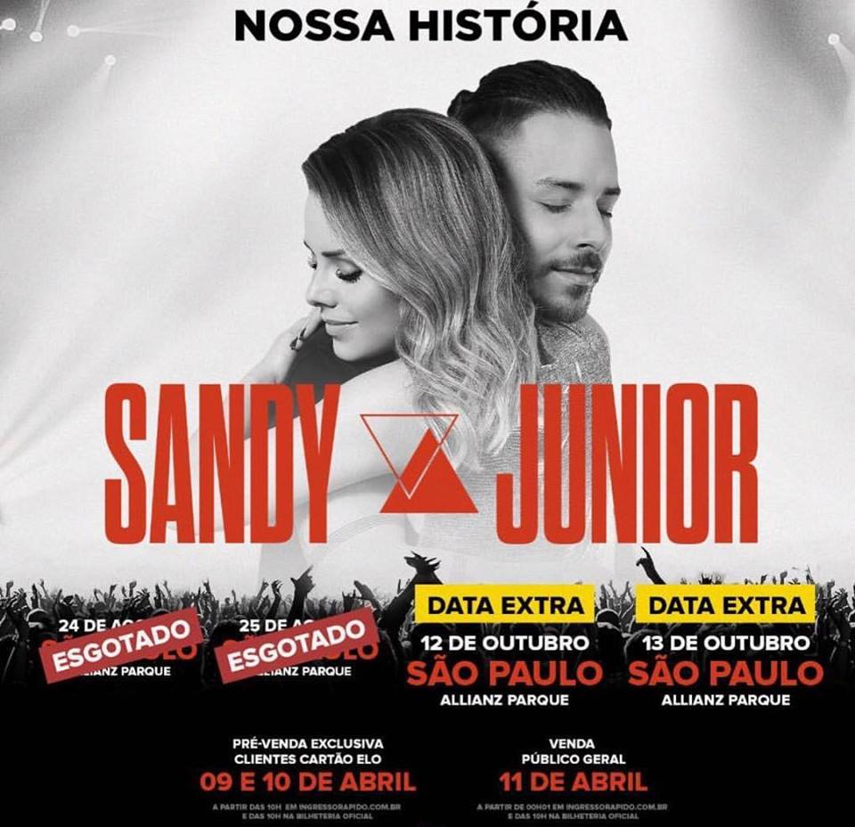 sej novos shows