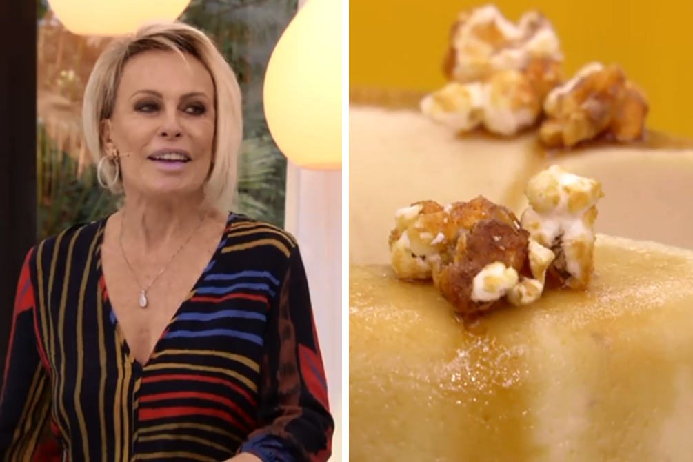 Após pudim de pipoca polêmico, Ana Maria rebate críticas no Mais Você