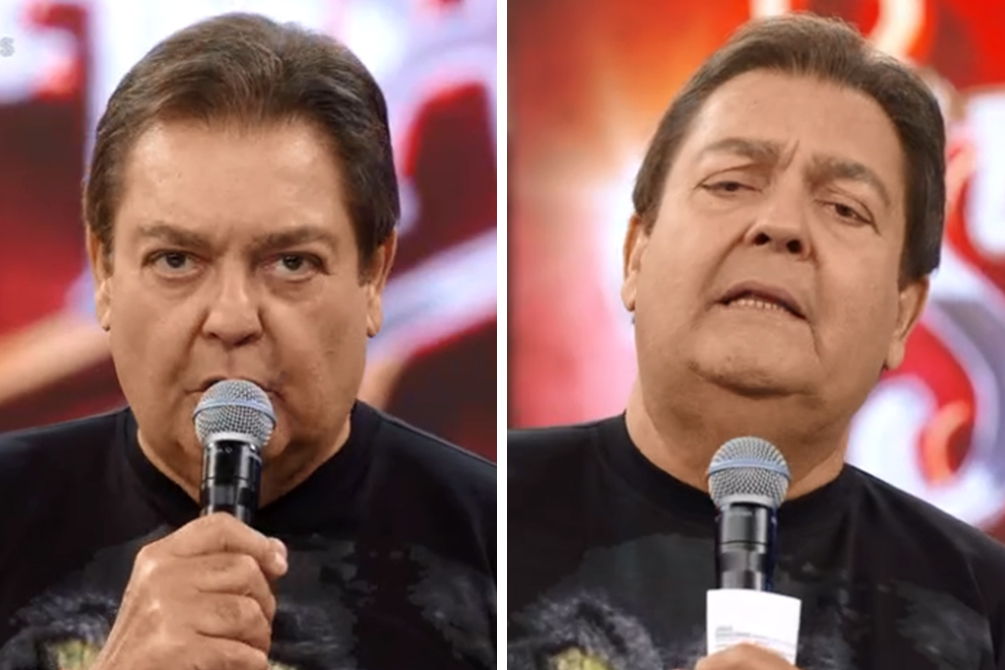 Fausto Silva usa camiseta de 1 500 reais, mas “detalhe” chama atenção