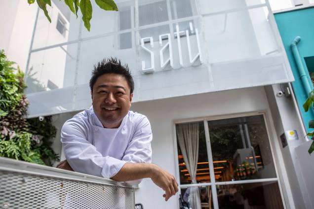 Flávio Miyamura: o chef, que sempre investiu em toques asiáticos, mostra a sua versão do Brasil no Satú