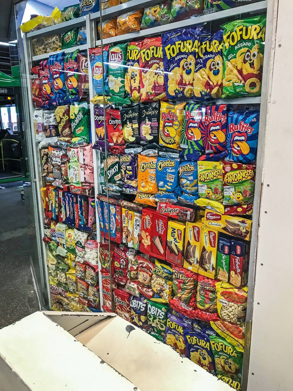 Alimentação em terminais Alimentação em terminais