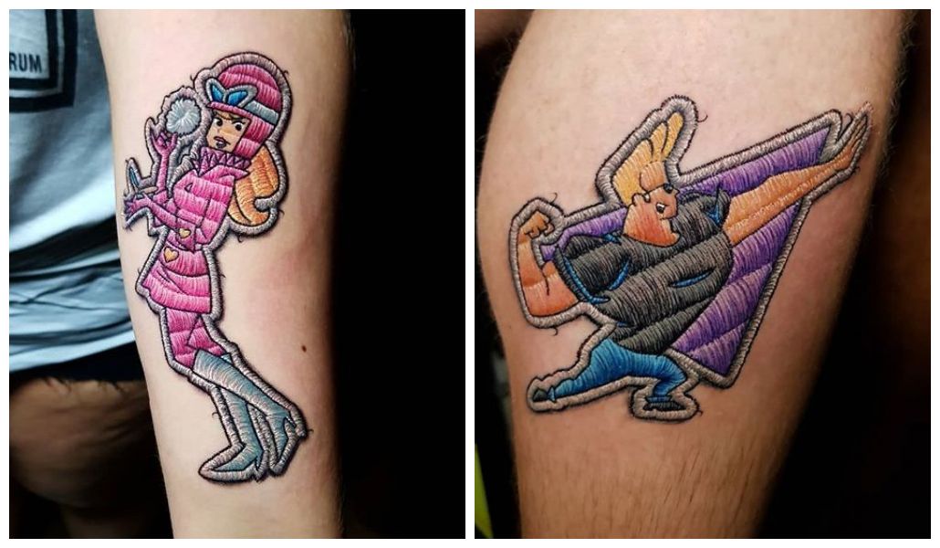 Scooby Doo Patch tattoo by @dudalozanotattoo at