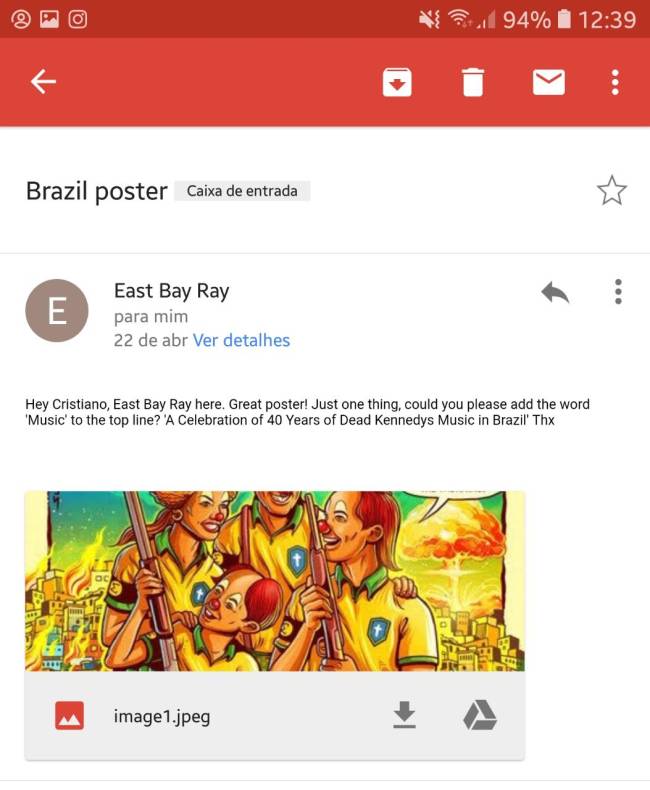 Aprovação Poster Aprovação Poster