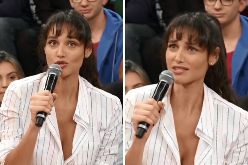 Débora Nascimento fala sobre separação de José Loreto no Altas Horas