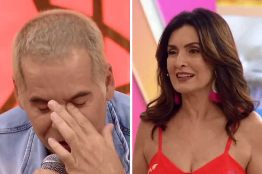 Leandro Hassum vai às lágrimas com homenagem no Encontro com Fátima