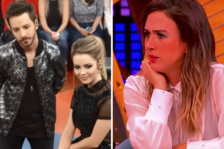 Tatá Werneck manda recado para a produção do Altas Horas