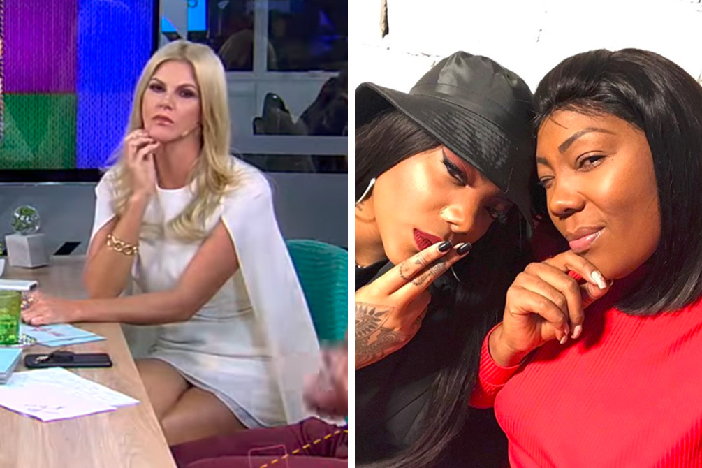 Val Marchiori manda recado para mãe de Ludmilla e bate boca no Tricotando