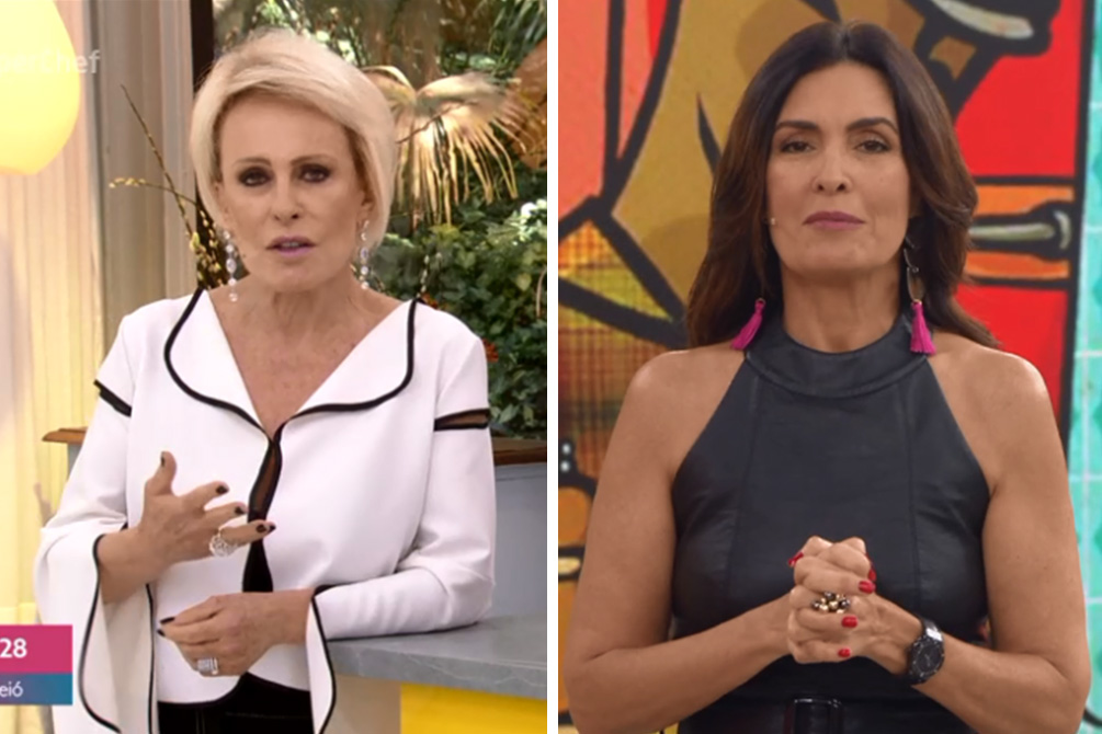 Fátima Bernardes e Ana Maria mandam recado para filho de Luciano Huck