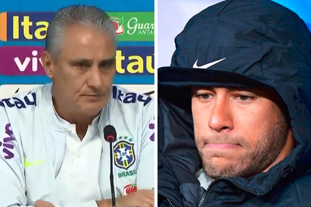 Tite fala sobre acusação de estupro contra Neymar nesta segunda (3)