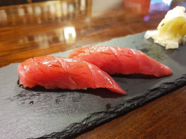Os sushis de atum