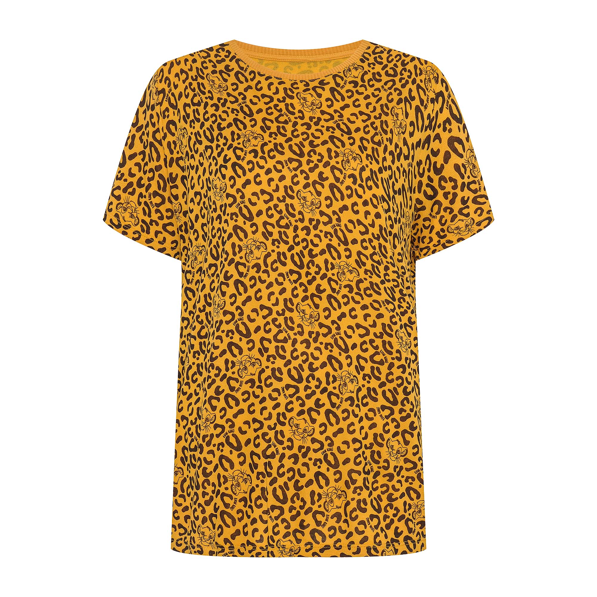 CEA – blusa feminina estampada animal print Rei Leão