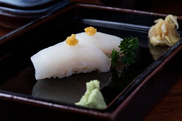 Sushi de linguado: sugestão do J1