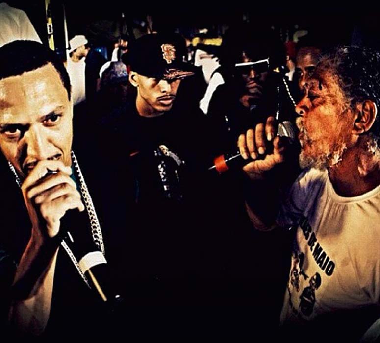 Mano Brown e Milton Sales Mano Brown e Milton Sales